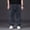 Gray, variant on Baggy Jeans for Men Cargo Denim Pants Denim Pants Barrel Jeans Jean Joggers mens pull on jeans streetwear pants Solid Color Streetwear Tapered Baggy Jeans Carpenter JeansBlack 3XL