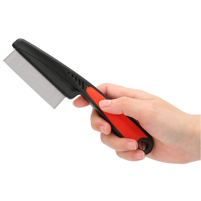 Stainless Steel Comb, Head Nit Removal Hair Comb, Fine Tooth Comb, Professional Head Nit Comb, Effectively Get Rid of Hair Nits, Comb