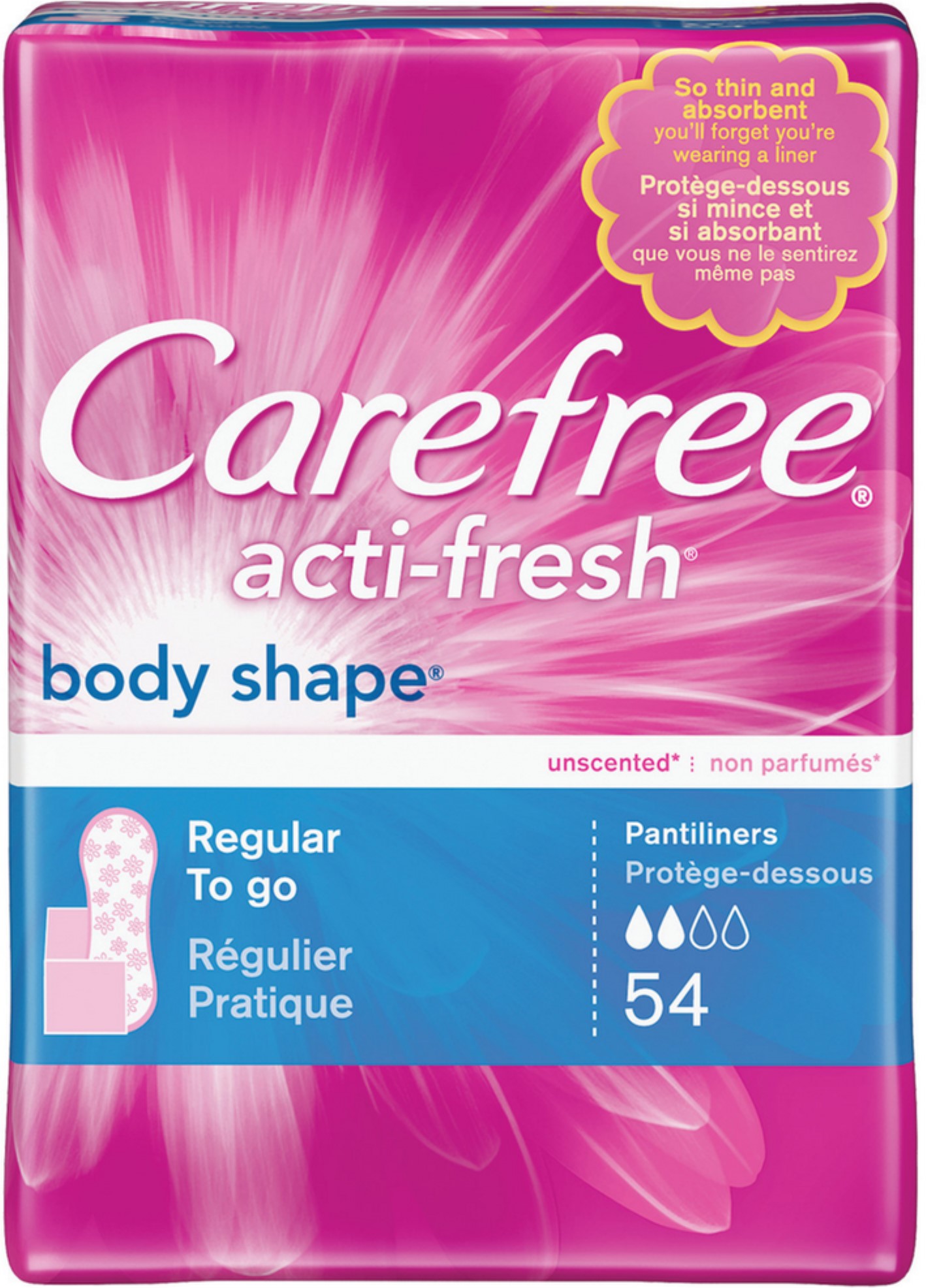 carefree acti fresh body shape carefree acti fresh body shape