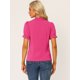 thumbnail image 4 of Top Elegante De BluDe ManCorDe OficiDe Las Camisas Del Cuello De PajariDe Las Mujeres RoCaliente M, 4 of 5