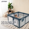 thumbnail image 4 of Joypony Baby Playpen with Mat, 50x50inch Foldable Playpen for Babies and Toddlers, 4 of 8