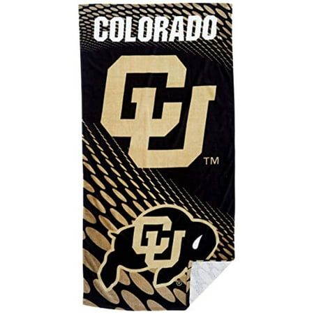 NCAA Colorado Buffaloes Emblem Beach Towel