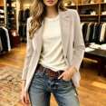 thumbnail image 3 of 2026 New Women Jackets Blazers for Women Business Casual with Pockets, S, 3 of 7