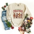 thumbnail image 3 of Booked For Christmas Stool - Women's Graphic Sweatshirt, 3 of 13