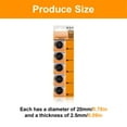 thumbnail image 5 of Yammee Pack Of 10pc/5pc CR2025 3V Lithium Coin Cell Batteries, High Capacity Long Last CR2025 Button Cells 20mm Diameter, 5 of 8