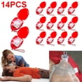 thumbnail image 1 of Máscara Respiración CPR Con Válvula Unidireccional Máscaras Artificial Reutilizables, 1 of 8