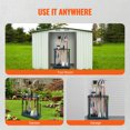 thumbnail image 6 of KFFKFF Yard Equipment Holder, 10-Position, Garage Tool Organizing Tower, Supports Long-Handled Gear like Rakes, Brooms & Shovels, Durable PP Stand for Garden, Shed, Exterior Spaces, 6 of 9