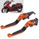 thumbnail image 5 of Palancas De Embrague De Freno, Manijas De Embrague De Freno De Motocicleta Resistentes A La Corrosión De Alta Rigidez, 2 Piezas Para Seguridad En El Ciclismo ANGGREK DJ1615, 5 of 8
