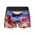 thumbnail image 3 of Tengen Toppa Gurren-Lagann Calzoncillos tipo bóxer transpirables de seda de leche, elásticos, para hombre, 3D, 3 of 5