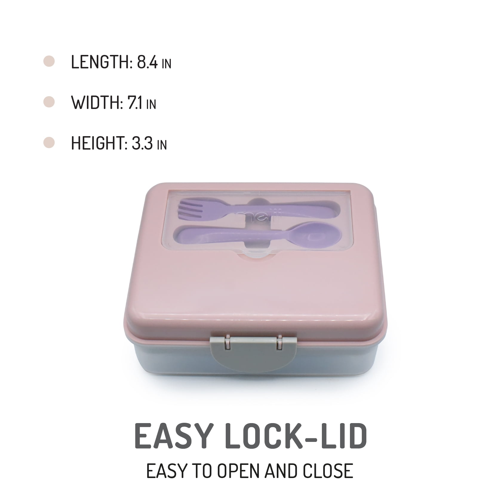 Melii Two-Tier Bento Box, Multi-Color