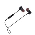 thumbnail image 3 of Matsuzay Auriculares inalámbricos Bluetooth Metal Magnético Estéreo deportivo Bajo Auriculares inalámbricos con micrófono Auriculares Electrónica negro, 3 of 6