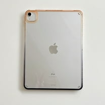 Allytech iPad 10th Gen Case, iPad 10.9" 2022 Case, Clear Transparent Gradient Color Anti-Scratch Shockproof Drop Proof Ultra Slim Cover Case for Apple iPad 10th Generation - Orange