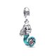 thumbnail image 3 of Pandora Sirena Serie De Vida Marina Conch Pulpo Cangrejo Sepia DIY Charm S925 Chapado De Plata, 3 of 4