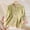 Green, variant on Embroidered 3/4 Sleeve Boho Tops Linen Clothing For Women Summer Blouses For Women Summer Linen Tops Peasant Blouse Linen T Shirts For Women Loose Fit Tee Shirt Women Beach Vacation Tshirts Blue 2XL