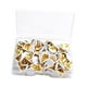 thumbnail image 1 of Chinchetas de corcho decorativas para pared, 200 unidades, cabeza plana Blanco, 1 of 6