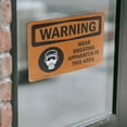 thumbnail image 4 of (2 Pack) Wear Breathing Apparatus In This Area OSHA Warning Sign, 4 of 7