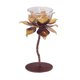 thumbnail image 1 of Candelabro en forma de flor creativa, adornos, portavelas de hierro, bandeja for velas de loto, 1 of 7