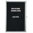 thumbnail image 3 of AARCO Products EDC3624 Economical Enclosed Letter Board Cabinet, 3 of 3