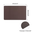 thumbnail image 2 of Uxcell Blank Cards, 30 Mil Graphic Quality Brown Plastic Cards for Photo ID Badge Printer, 20 Pack, 2 of 5