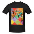 thumbnail image 4 of Bingfone Dancing African Womans Men'S Loose Fit Short-Sleeve Pocket T-Shirt, 4 of 7