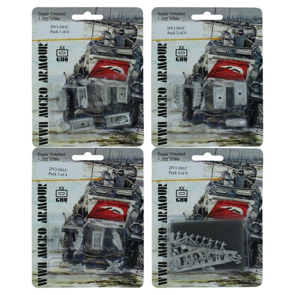 Sherman Leader German Miniatures Pack