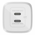 thumbnail image 3 of Belkin BoostCharge Dual USB-C GaN Wall Charger 45W White, 3 of 5