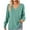 Mint Green, variant on ZQGJB Fall Long Sleeve Solid Shirts for Women Casual V Neck Lightweight Pullover Sweatshirts Loose Fit Comfy Tshirt Tops Soft Cotton Tunic Blouse Green S