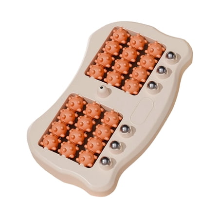 Bothyi Foot Massager Roller Compact Foot Roller for Sports Men Women Office Orange