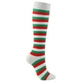 thumbnail image 3 of EnJoCho Women'S Over The Calf Socks Women's Performance Cotton Pad Sports Leisure Socks Christmas Pattern Socks For Women Ladies Tall Compression Socks Girls Tall Athletic Socks, 3 of 3