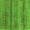 thumbnail image 1 of Ahgly Company Indoor Square Abstract Green Contemporary Area Rugs, 8' Square, 1 of 1