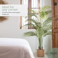 thumbnail image 5 of Open Box Maia Shop 6ft Artificial Palm Tree, Fake Plants for Home Decor, 5 of 9
