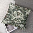 thumbnail image 7 of nygtbtfer Throw Pillow Covers Carpet Ethnic Pillow Cases Rug Throw Pillows Set of 2 Home Decor for Room Porch Patio Couch Outdoor White, 7 of 7