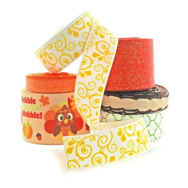 Thanksgiving - Fall Ribbon Mixed Assortment 001