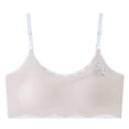 thumbnail image 2 of Shadoumai Cotton Girls Training Bra - Crop Cami Training Bras for Girls with Adjustable Straps. Cotton Bra Pack.,Bras for Girls 10-12 With Pads, 2 of 6