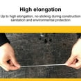 thumbnail image 2 of Aluminum Foil Butyl Rubber Tape Self  resistance Waterproof for Roof Pipe Repair Performance Fix  5mx10cm, 2 of 9