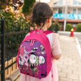 thumbnail image 5 of Invader Zim Cartoon Schoolbag Backpack Lightweight Daypack Adjustable Satchel Bookbag Shoulders Rucksack Travel Bag, 5 of 6