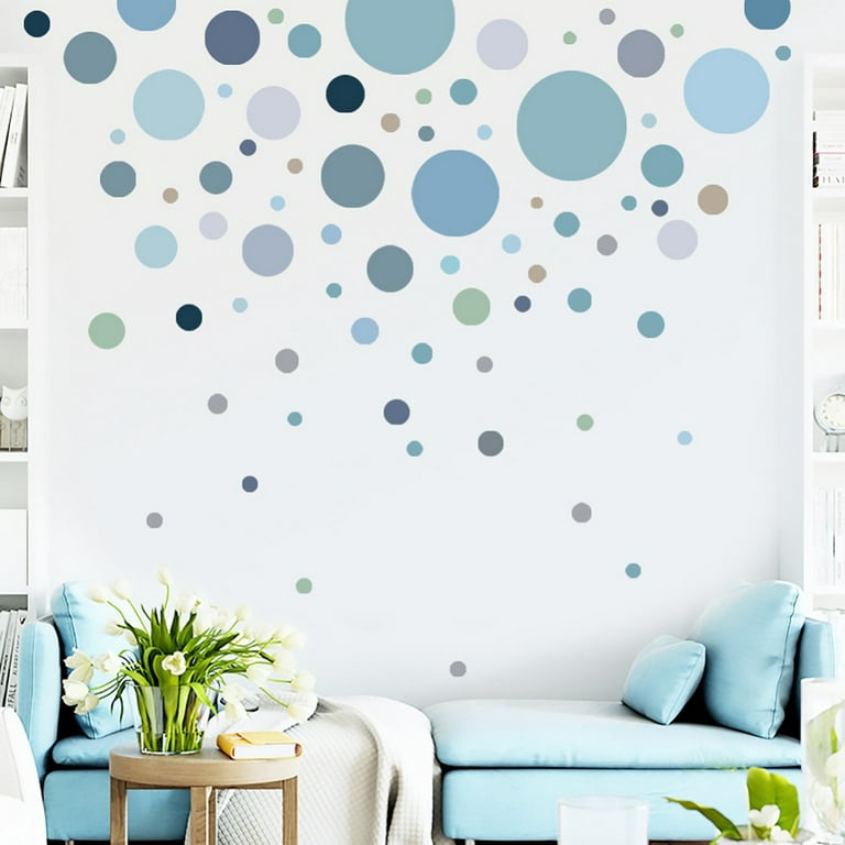 Polka Dot Wall Decals - Circle Vinyl Stickers for Room Decor
