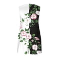 thumbnail image 4 of Abomasnow Sleeveless Jumpsuits for Women V Neck Casual Tank Rompers One Piece Wide Leg Shorts Overalls with Pockets, 4 of 5