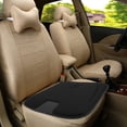 thumbnail image 4 of OUNONA Cojín Para Asiento De Automóvil Con Tejido Transpirable Y Antideslizante Color Negro Para Uso Universal, 4 of 7