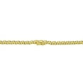 thumbnail image 5 of 10k Yellow Gold 4 cttw Brilliant Round-Cut Diamond Graduating Riviera Statement Necklace (H-I Color, I2-I3 Clarity), 5 of 8