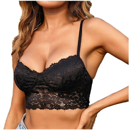 

Womens Summer Tops Woman Sexy Lace Adjusted Straps Beauty Back Wrap Hollow Out Bra Tank Underwear Tops