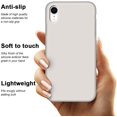 thumbnail image 4 of ATTOE Case for iPhone XR Case 6.1 inch 2018, Soft Silicone Gel Rubber Bumper Phone Case with Anti-Scratch Microfiber Lining Hard Shell Shockproof Full-Body Protective Case Cover - Pink Sand, 4 of 5