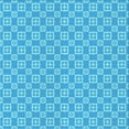 thumbnail image 1 of Ahgly Company Machine Washable Indoor Square Transitional Bright Turquoise Blue Area Rugs, 8' Square, 1 of 7