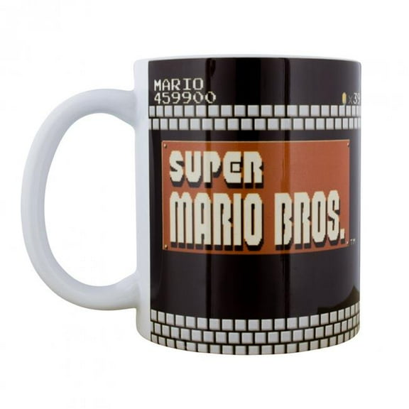 Super Mario Bros. World 8-4 11 oz. Coffee Mug Entertainment Earth Exclusive- Nintendo