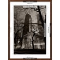 thumbnail image 5 of Art.com Chicago Water Tower BW Photographic Print by Steve Gadomski, Brown Frame Wall Art, 21" x 29", 5 of 5