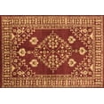 thumbnail image 1 of Ahgly Company Indoor Rectangle Oriental Brown Industrial Area Rugs, 3' x 5', 1 of 4