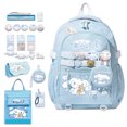 thumbnail image 1 of Roffatide Cinnamoroll Kawaii Backpack with 12 Pieces Accessories, 1 of 7