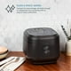 thumbnail image 4 of Arrocera y Multicocina Profesional Aroma Housewares Negro 12 Tazas, 4 of 7