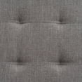 thumbnail image 4 of Noble House Lauren Grey Fabric Storage Ottoman, 4 of 9