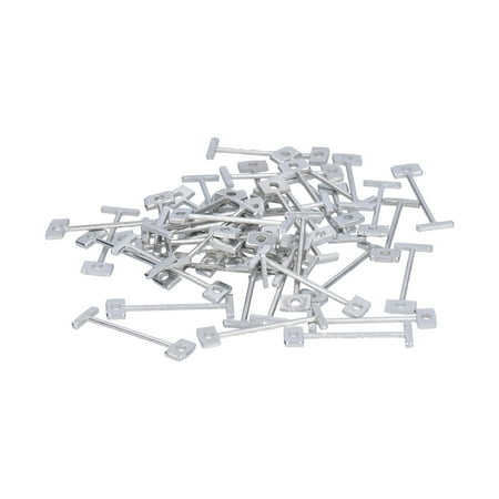 

Big sale 50 Pcs T Pins Wear Impact Resistant Recyclable Compressive Wall Pin for Office Wall